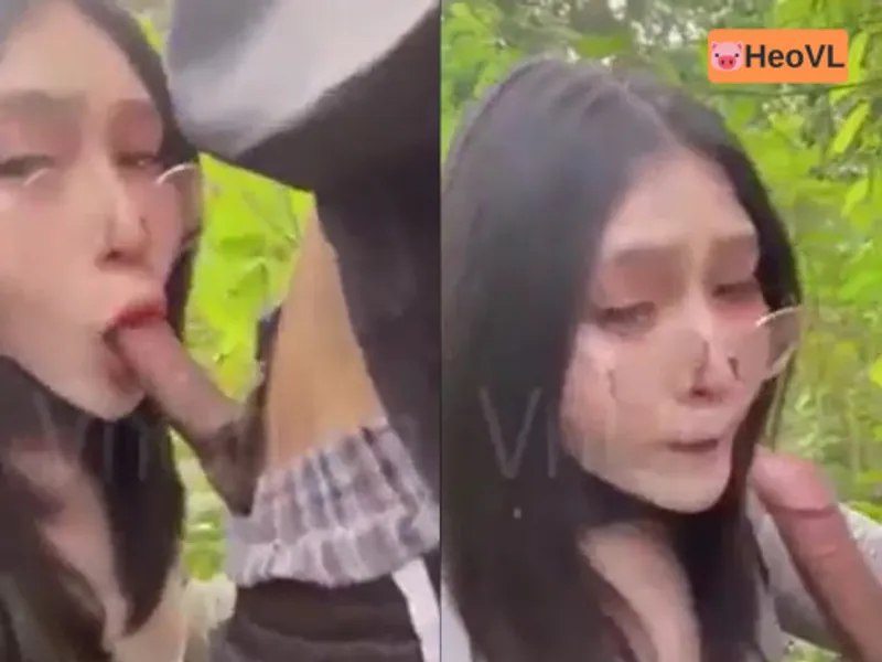 đi dã ngoại tiện phang eny ở trong rừng